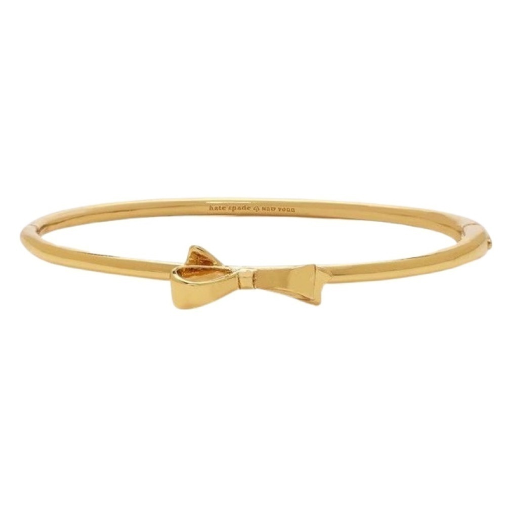 KATE SPADE • Gold Love Notes Bangle Bracelet